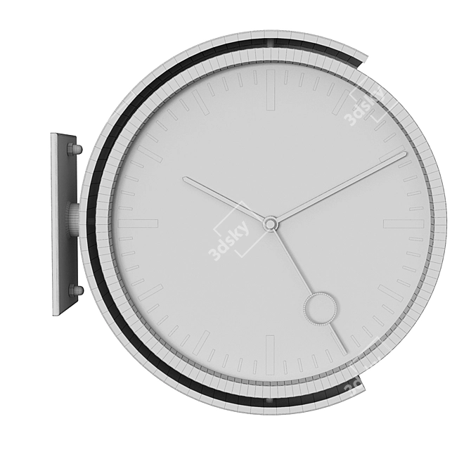 BISSING BISSING Wall Clock: Elegant and Functional 3D model image 4