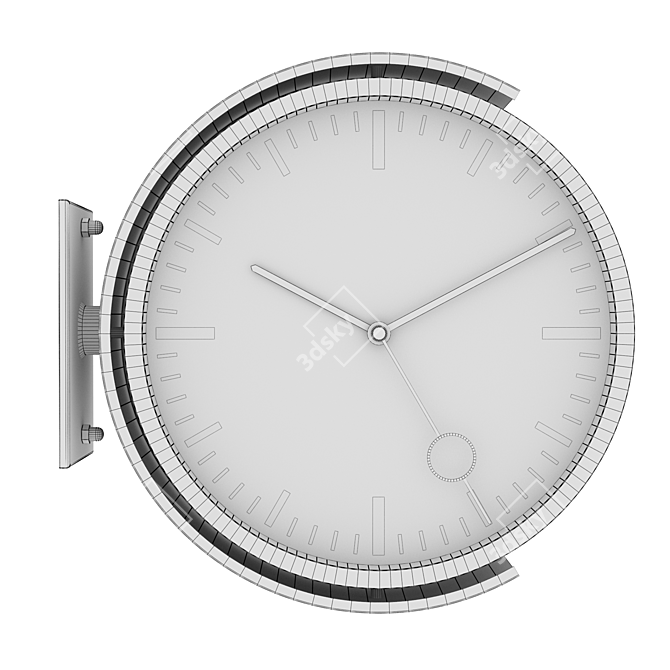 BISSING BISSING Wall Clock: Elegant and Functional 3D model image 5