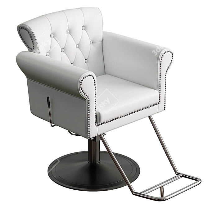 Versatile Cornwall Salon Chair 3D model image 3