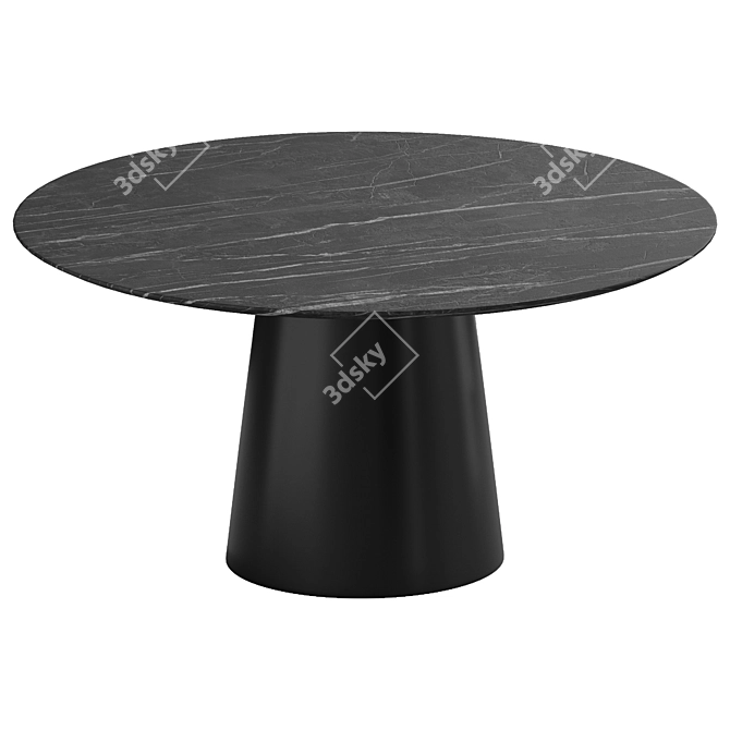 Modern Totem Sovet Table 3D model image 1