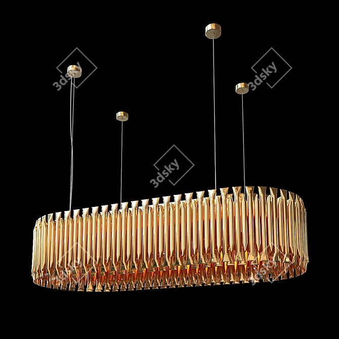 LoftDesigne 7809 Pendant Light 3D model image 1