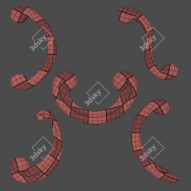 Versatile Scroll 01 - Detailed 3D Model 3D model image 4