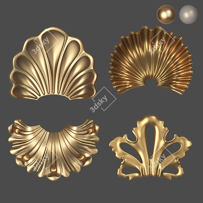 Shell 01: Versatile 3D Model Set 3D model image 2