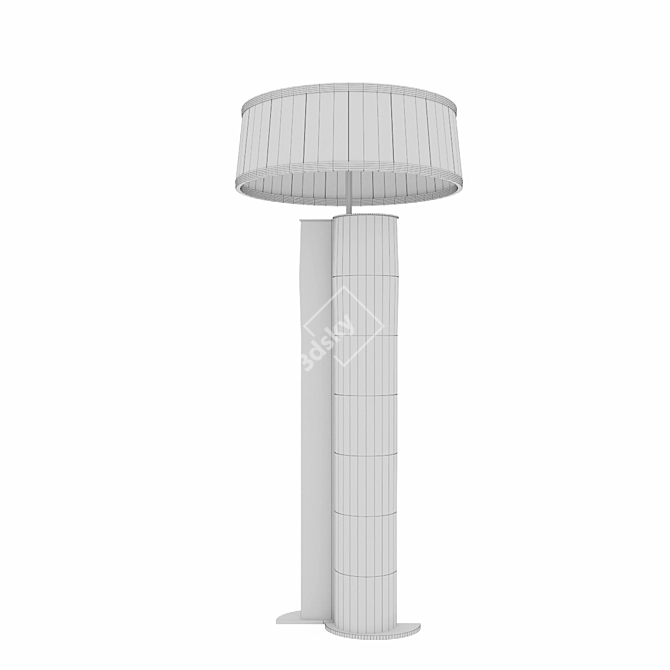 Elegant Handcrafted Lighting Fixture 3D model image 3