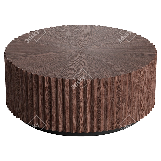 Elegant Shadow Coffee Table 3D model image 1