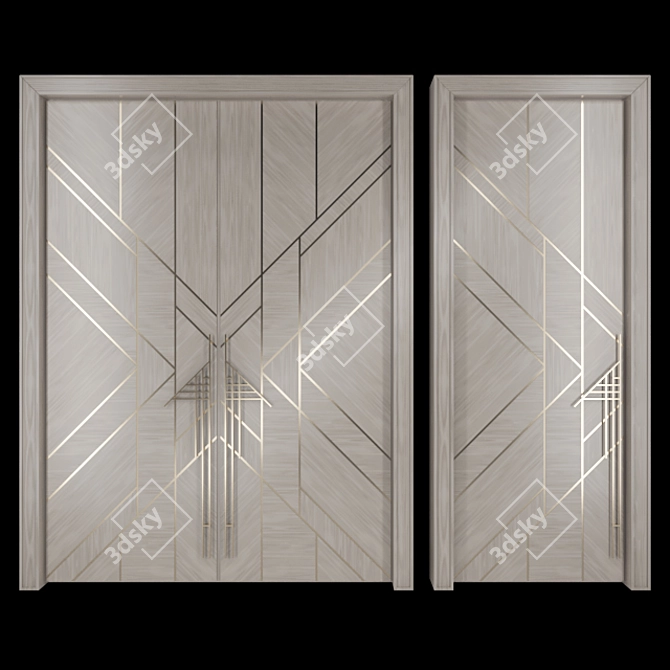 Interior Vision Door 3D model image 1