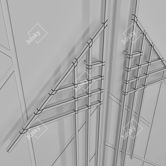 Interior Vision Door 3D model image 5