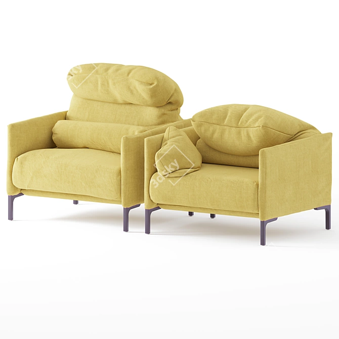 AVALANCHE Comfort Armchair 3D model image 1