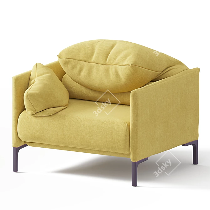 AVALANCHE Comfort Armchair 3D model image 5