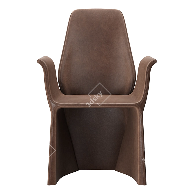 Elegant Draenert Grace Chair 3D model image 2