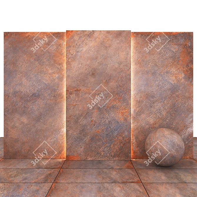 Mystic Alchemy Stone: Textured Slabs and Tiles 3D model image 2