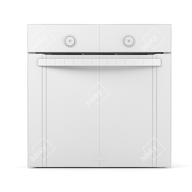 LG LB645E329T1 Built-In Oven - Sleek and Efficient 3D model image 4