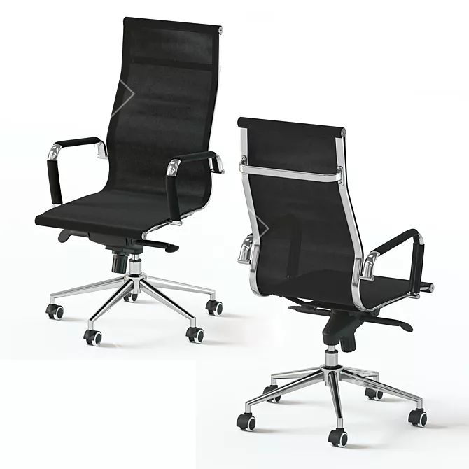 ErgoComfort Office Chair RT-01Q 3D model image 1