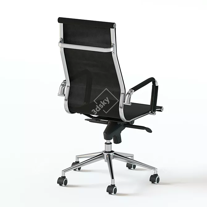 ErgoComfort Office Chair RT-01Q 3D model image 3