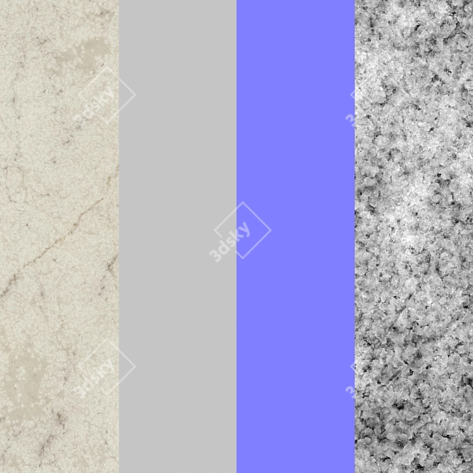 Botticino Italian Marble: Premium Texture 3D model image 3