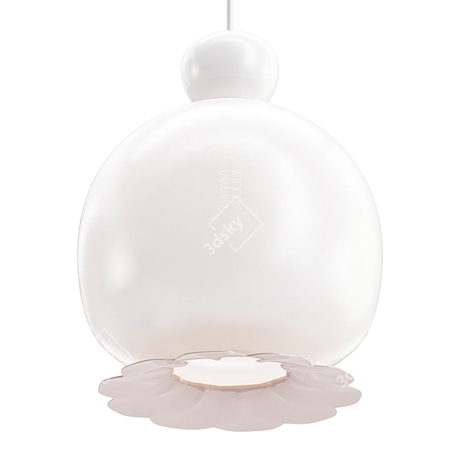 Sleek Stylish Lighting: OPYO Suspension Lamp 3D model image 1