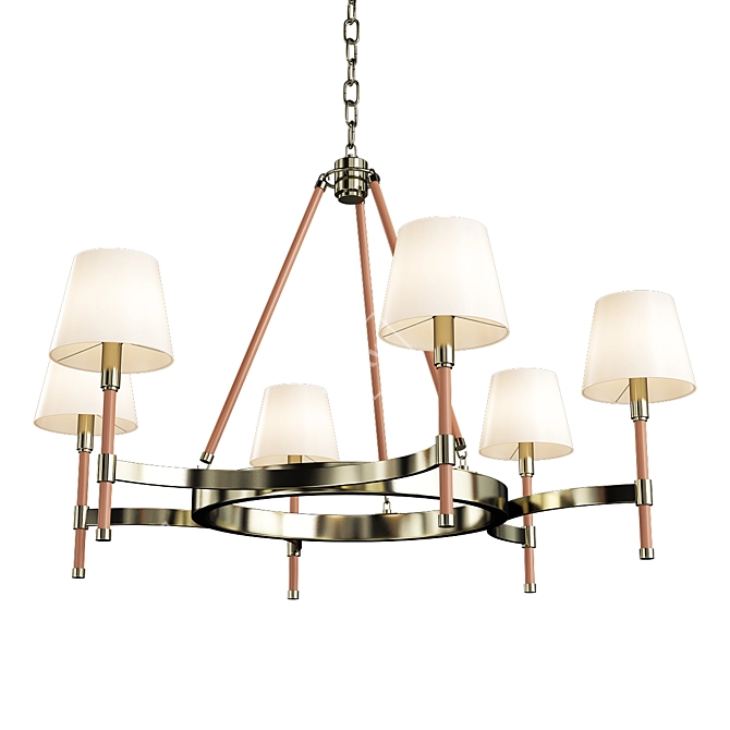 Glamorous Katie Chandelier for Premier Lighting 3D model image 1