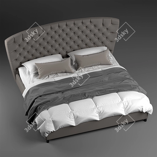 Savoi Dream Bed 3D model image 3