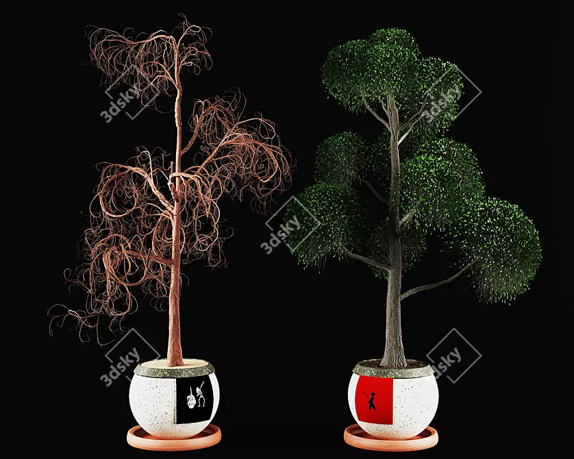 Versatile Seasonal Tree 3D model image 1