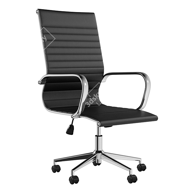 Seville High Back Office Chair 3D model image 1
