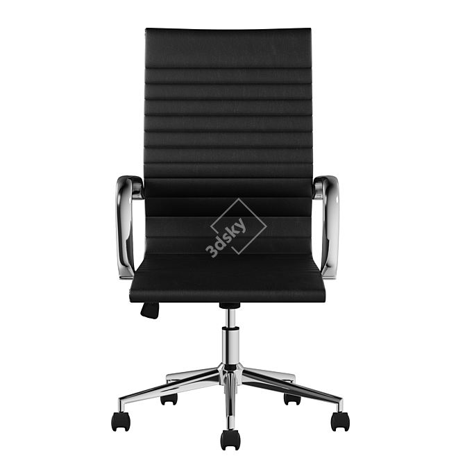 Seville High Back Office Chair 3D model image 2