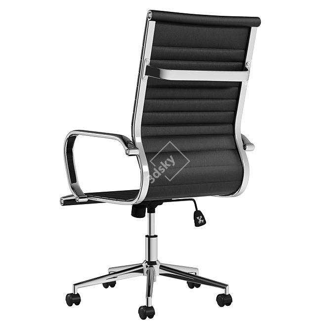 Seville High Back Office Chair 3D model image 3