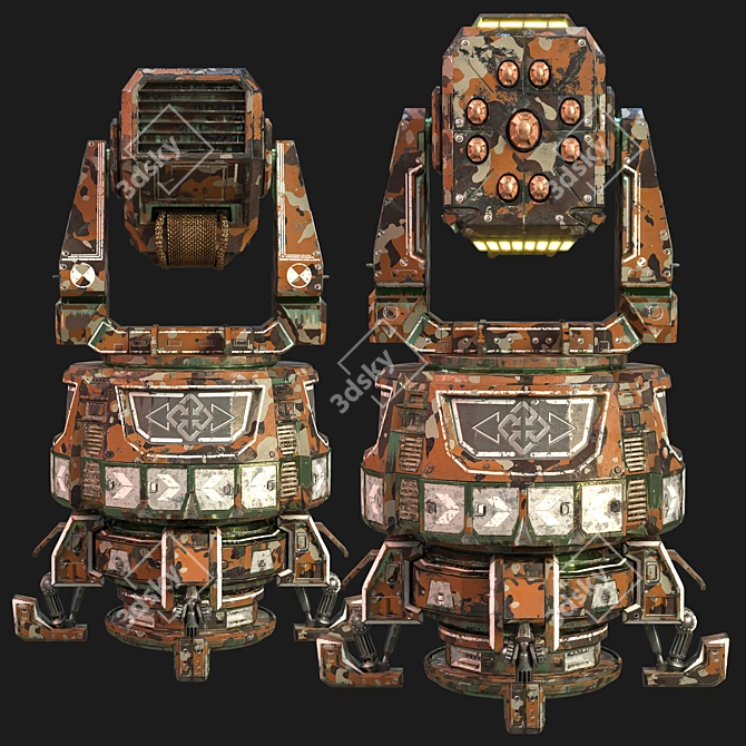 MechWarrior: Advanced Battle Mech 02 3D model image 2