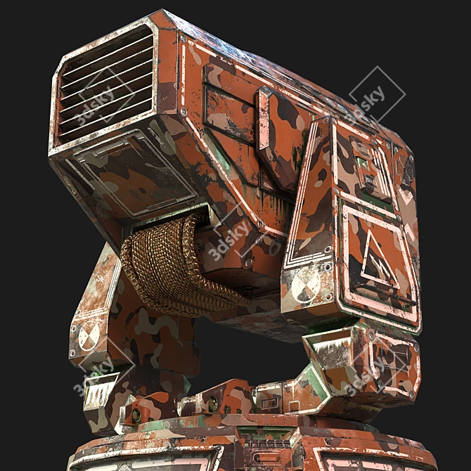 MechWarrior: Advanced Battle Mech 02 3D model image 4