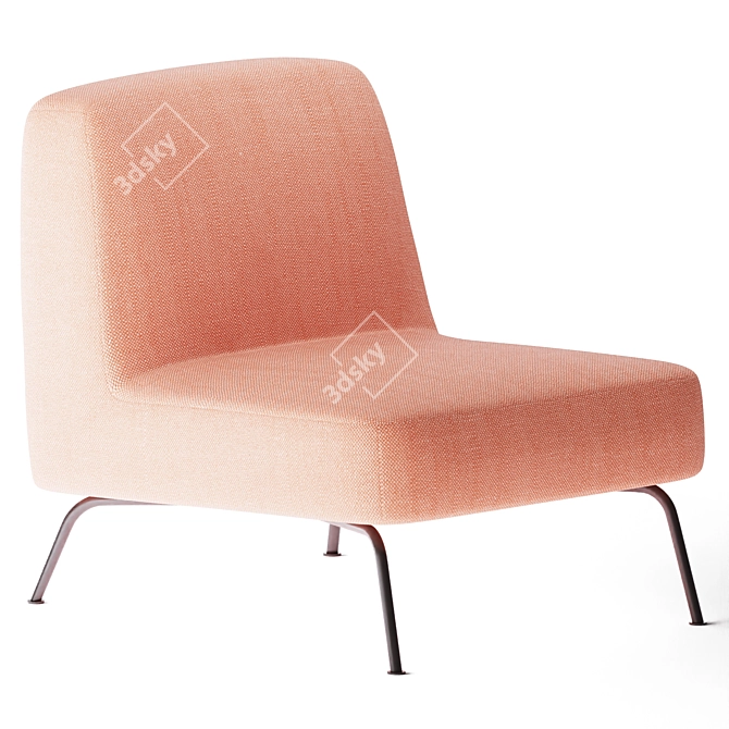 Elegant Comfort: Ligne Roset's Humphrey 3D model image 1