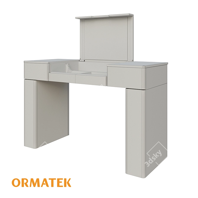 Modern Verda Dressing Table 3D model image 2