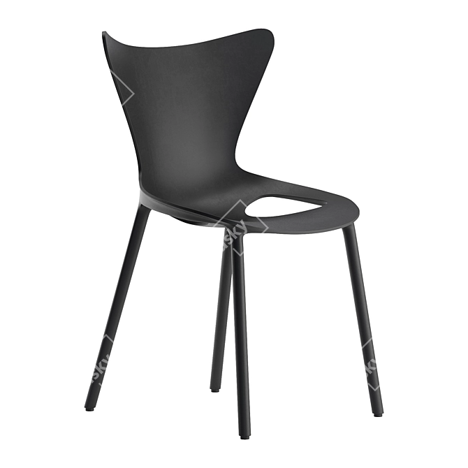 Elegant Vondom Love Chair 3D model image 1