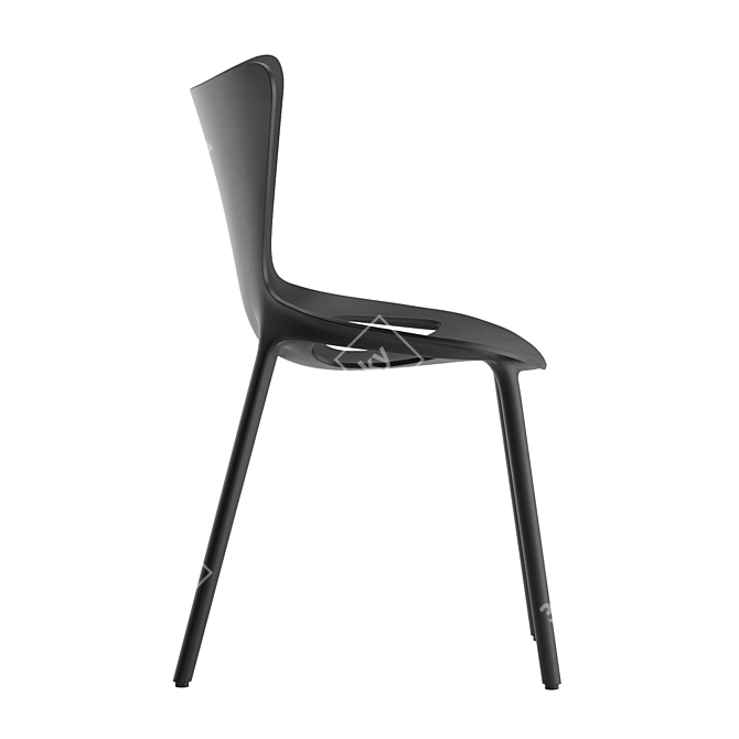 Elegant Vondom Love Chair 3D model image 3