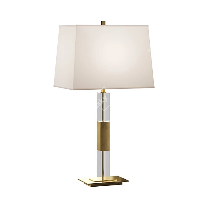 Elegant Moreno Table Lamp 3D model image 1