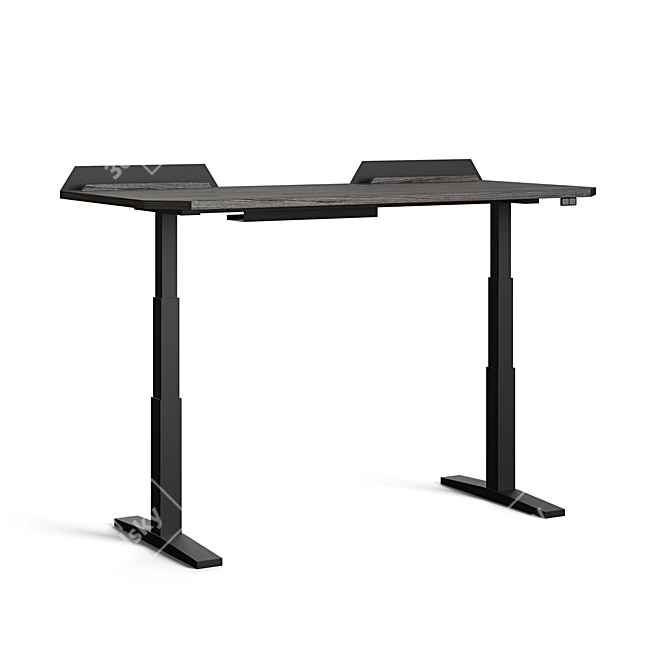 UFO Lift Desk: Versatile Standing Workstation 3D model image 1