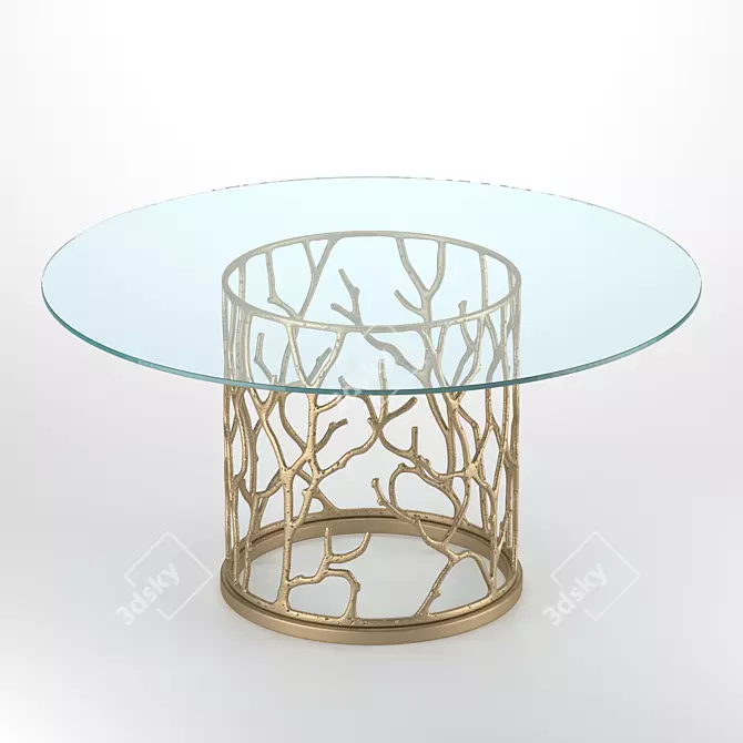 Caracole Classic Dining Table 3D model image 1
