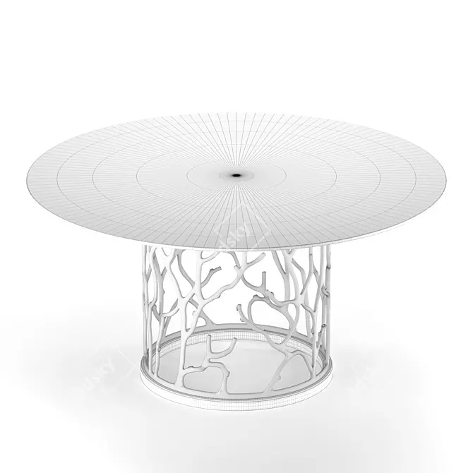 Caracole Classic Dining Table 3D model image 2