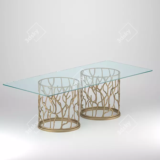 Caracole Classic Dining Table 3D model image 4