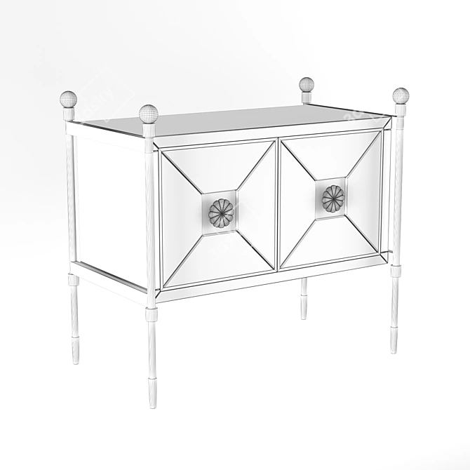 Jonathan Adler Buffet Rider 3D model image 3