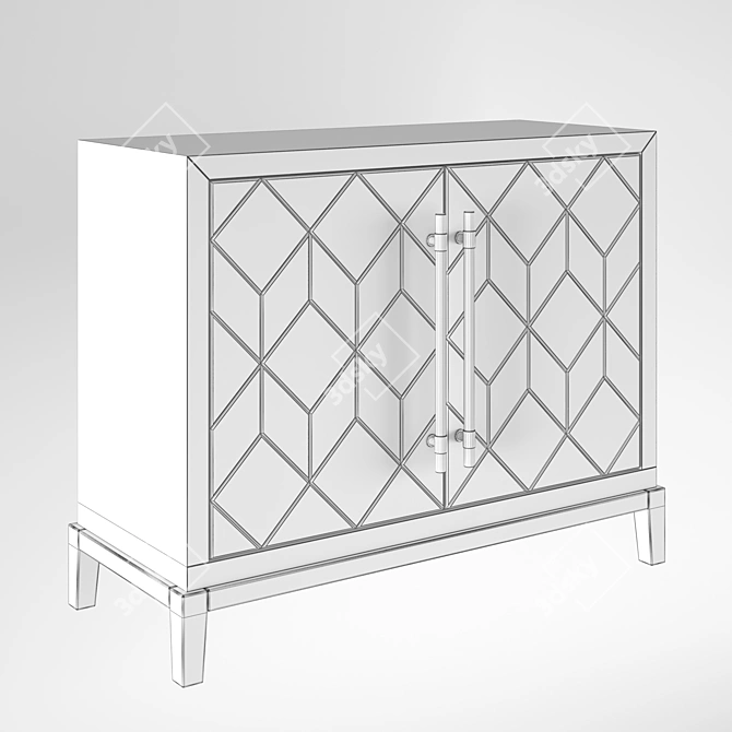 Elegant Perrine Buffet: Timeless Design 3D model image 3