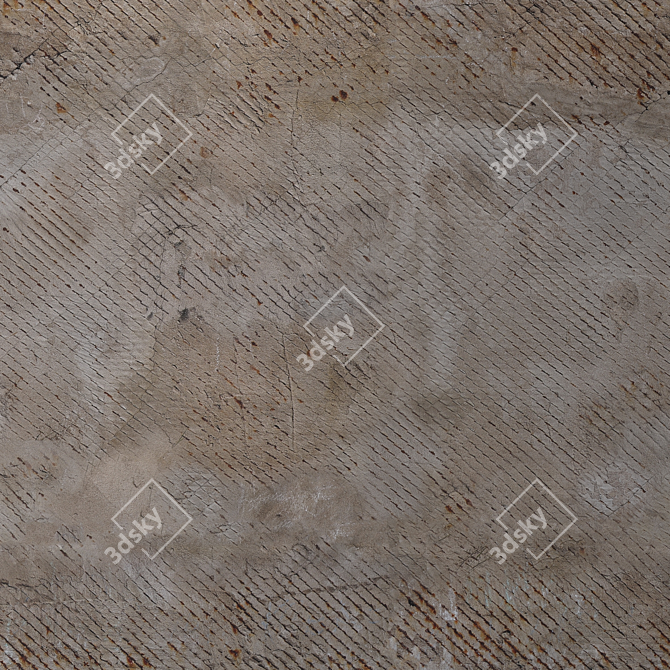 Seamless Plaster Texture - High Resolution & Detail 3D model image 4