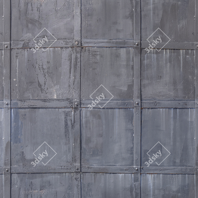 Seamless Metal Texture - High Resolution 3D model image 3