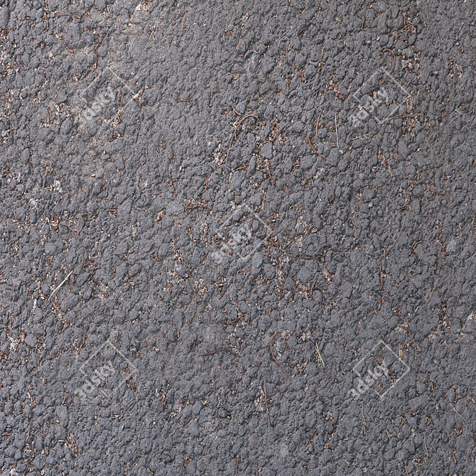 Title: High-Res Asphalt Texture 3D model image 4