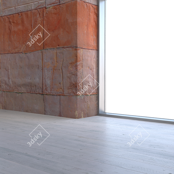 Rustic Metal Texture Pack 3D model image 3