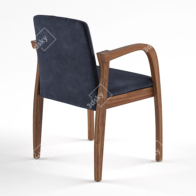 Ultimate Comfort: Ulisse Armchair 3D model image 3