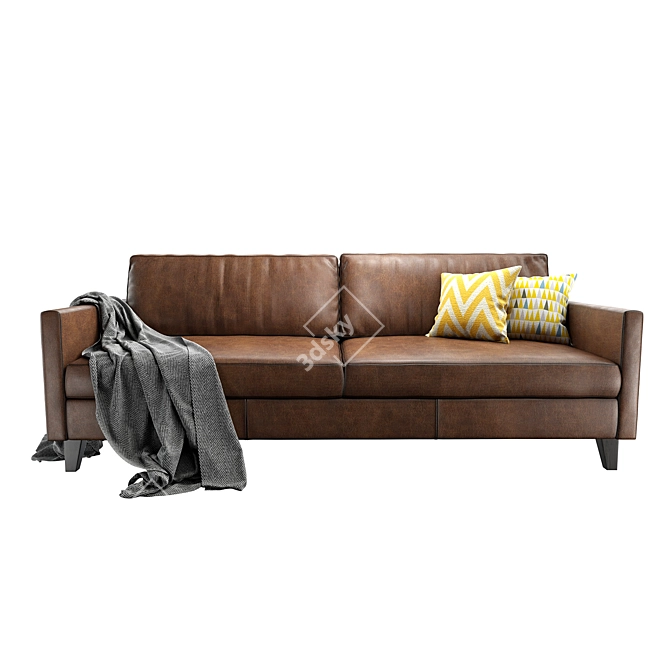 Sleek Elegance: Impulse Sofa by SITS 3D model image 2