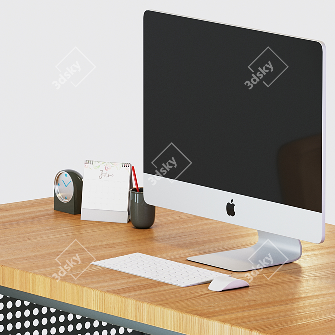 Versatile Office Solution for Home and Work 3D model image 2