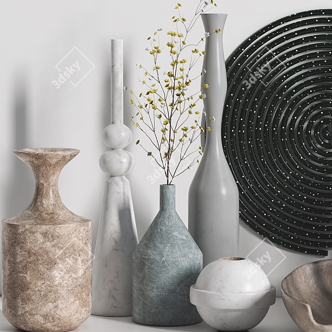 Versatile Decorative Set: 2015 Edition 3D model image 3