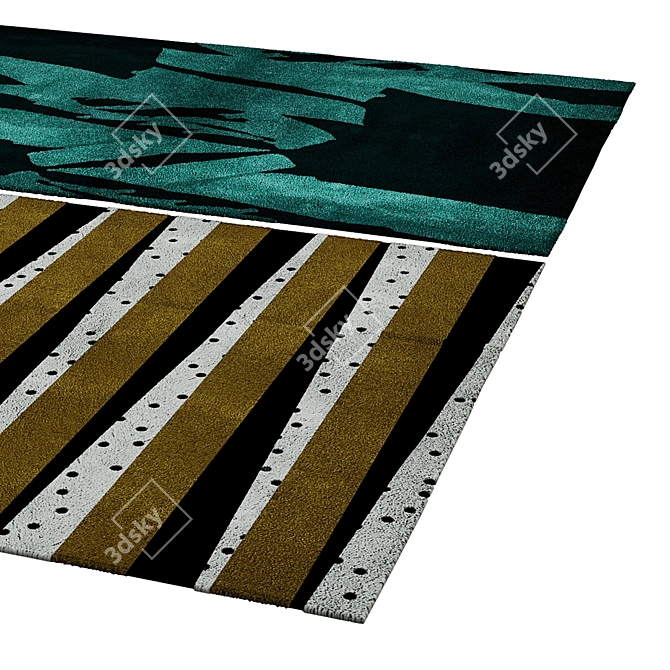 Premium Rug 317: Luxurious and Durable 3D model image 2