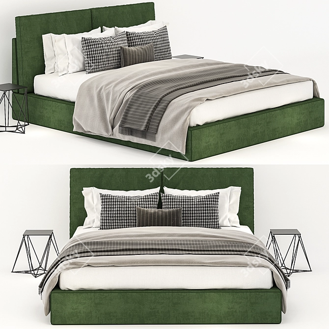 Eco Dream Bed 3D model image 2