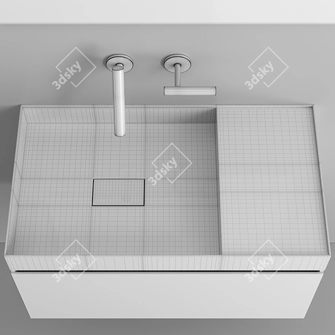 Elevate Your Bathroom with Falper Quattro Zero 3D model image 3